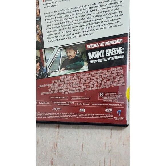 Kill The Irishman DVD Used Based On True Story Of Danny Greene Mob Crime Drama - Picture 5 of 8